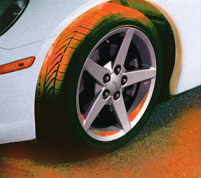 PlasmaGlow Flexible LED Wheel Well Kit Orange