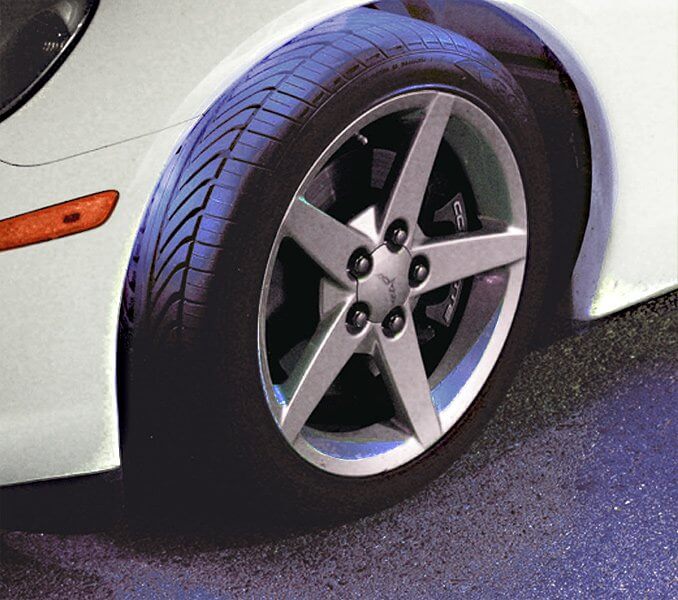 PlasmaGlow Flexible LED Wheel Well Kit Purple