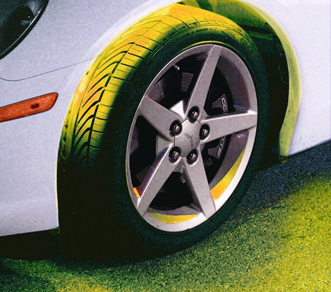 PlasmaGlow Flexible LED Wheel Well Kit Yellow